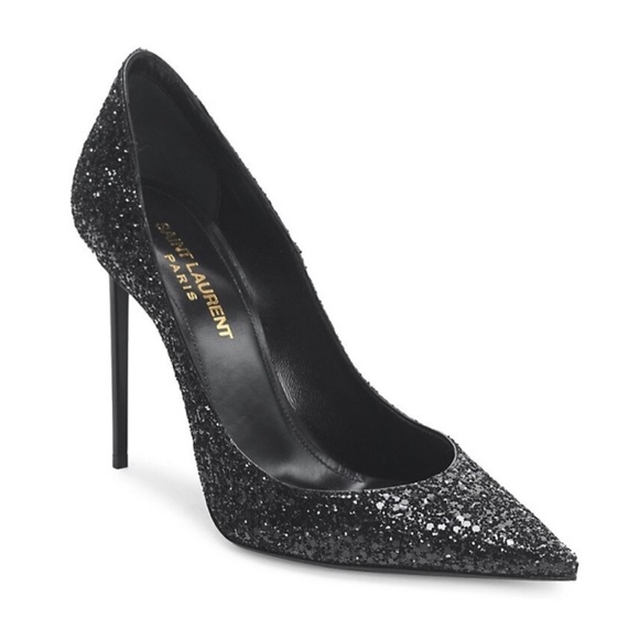 Brand new YSL GLITTER PUMP. Size 39 with box and duster bag. - Picture 1 of 8